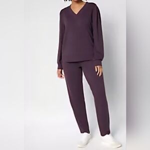 Elegant Purple Lounge Set